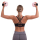 М'яч обважений з манжетом PRO-SUPRA WEIGHTED ENERGY BALL 030-0_5LB 11см рожевий