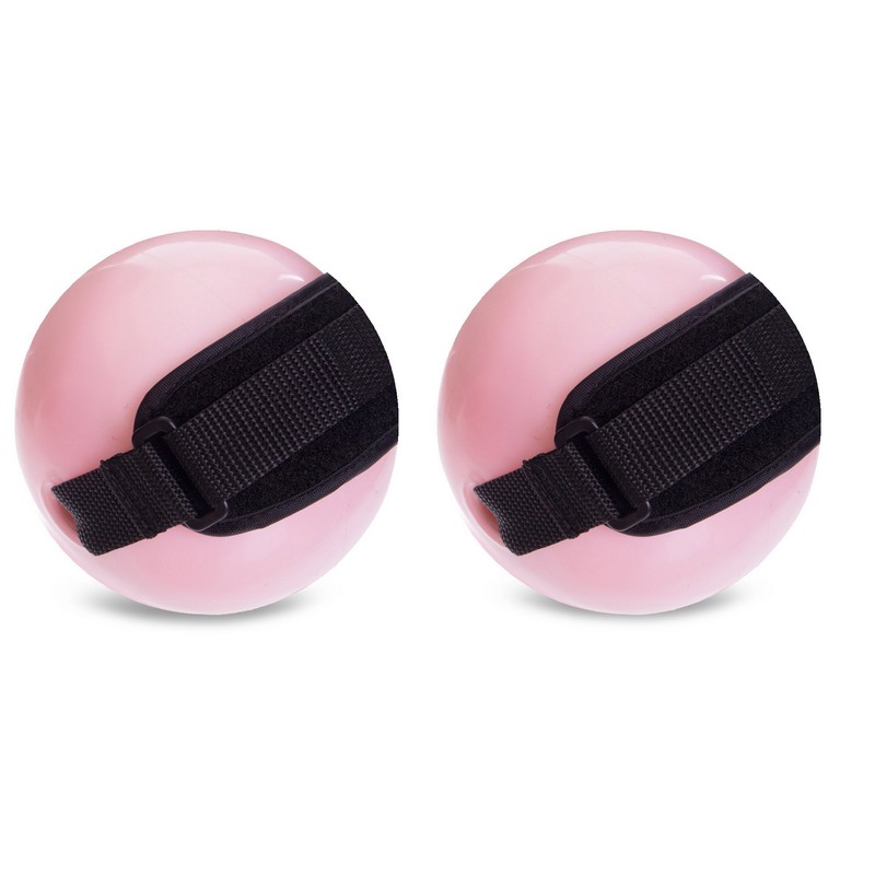 М'яч обважений з манжетом PRO-SUPRA WEIGHTED ENERGY BALL 030-0_5LB 11см рожевий