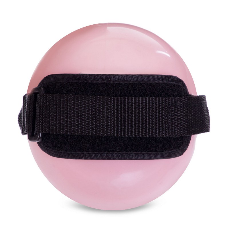 М'яч обважений з манжетом PRO-SUPRA WEIGHTED ENERGY BALL 030-0_5LB 11см рожевий