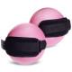 М'яч обважений з манжетом PRO-SUPRA WEIGHTED ENERGY BALL 030-1_5LB 11см рожевий