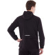 Кофта спортивна на блискавці з капюшоном JASON 0991 M-2XL чорний