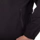Кофта спортивна на блискавці з капюшоном JASON 0991 M-2XL чорний