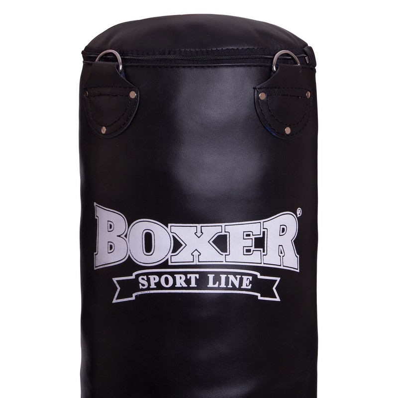 Мішок боксерський Циліндричний Шкіра BOXER Класік 1001-012 160х33см чорний