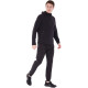 Кофта спортивна на блискавці з капюшоном JASON 1003 M-3XL чорний