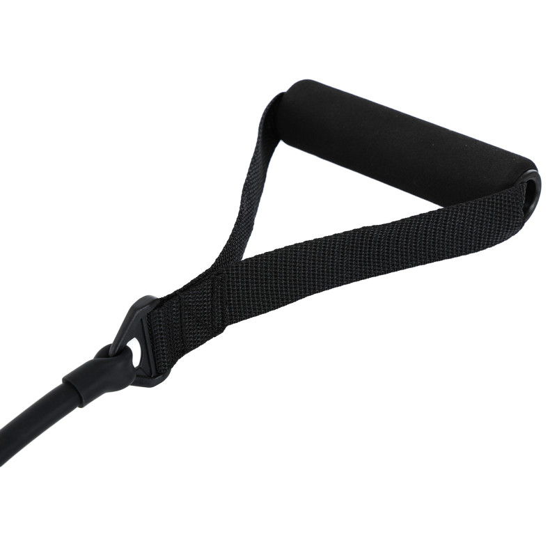 Еспандер трубчастий з ручками та лямками для ніг BODY SHAPER SP-Sport 10046 чорний
