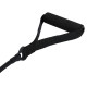Еспандер трубчастий з ручками та лямками для ніг BODY SHAPER SP-Sport 10046 чорний