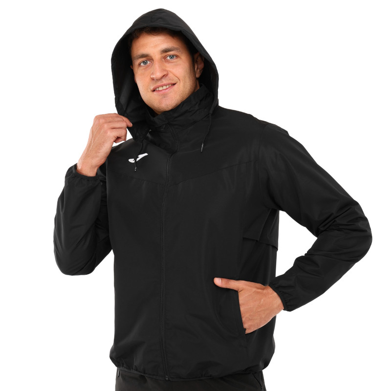 Вітровка спортивна Joma BREMEN 100690-10 S-XL чорний