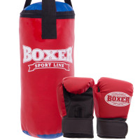 Набір боксерський дитячий груші і рукавички BOXER 1008-2026 кольори в асортименті