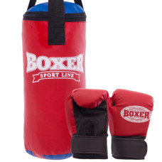 Набір боксерський дитячий груші і рукавички BOXER 1008-2026 кольори в асортименті