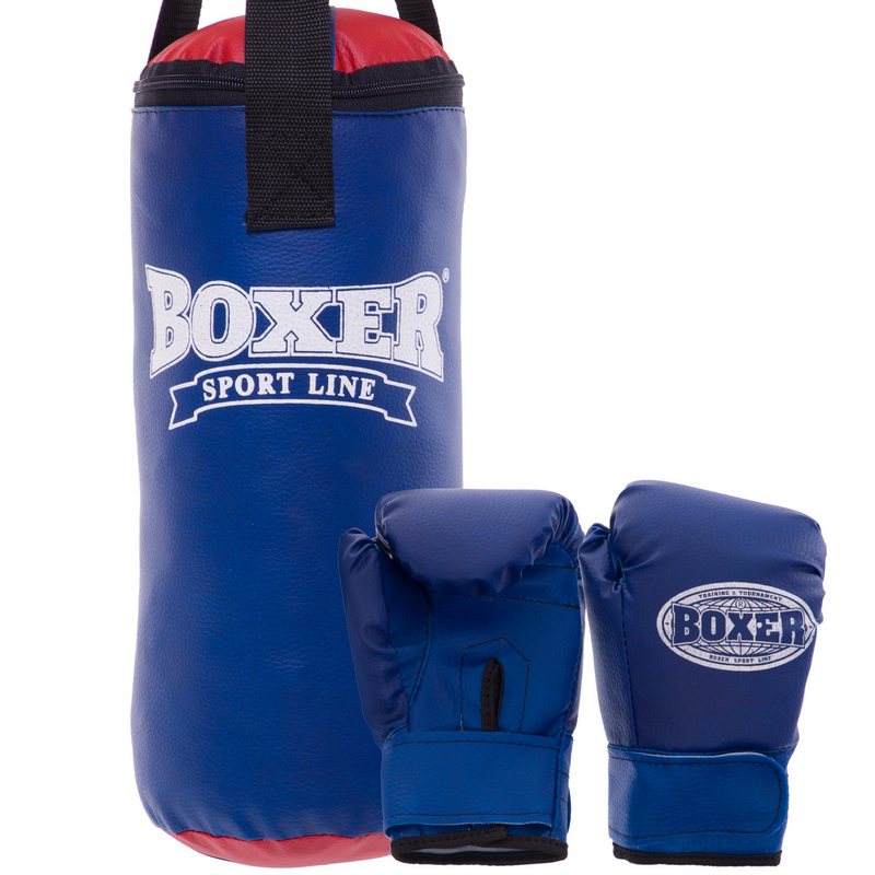 Набір боксерський дитячий груші і рукавички BOXER 1008-2026 кольори в асортименті