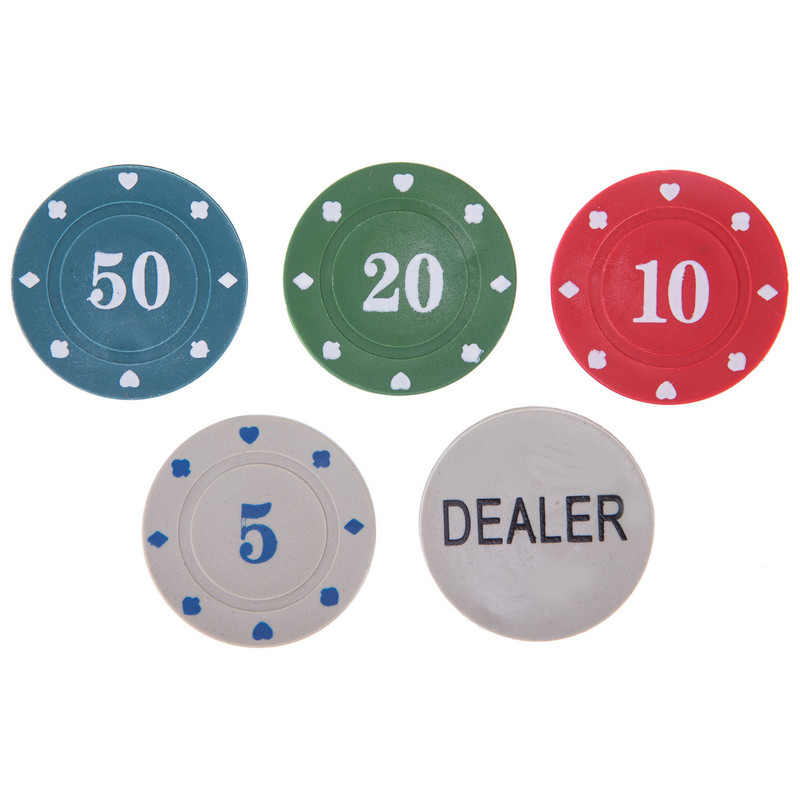 Набір для покеру у пластиковому кейсі Poker game set Poker game set SP-Sport 100S-2E 100 фішок