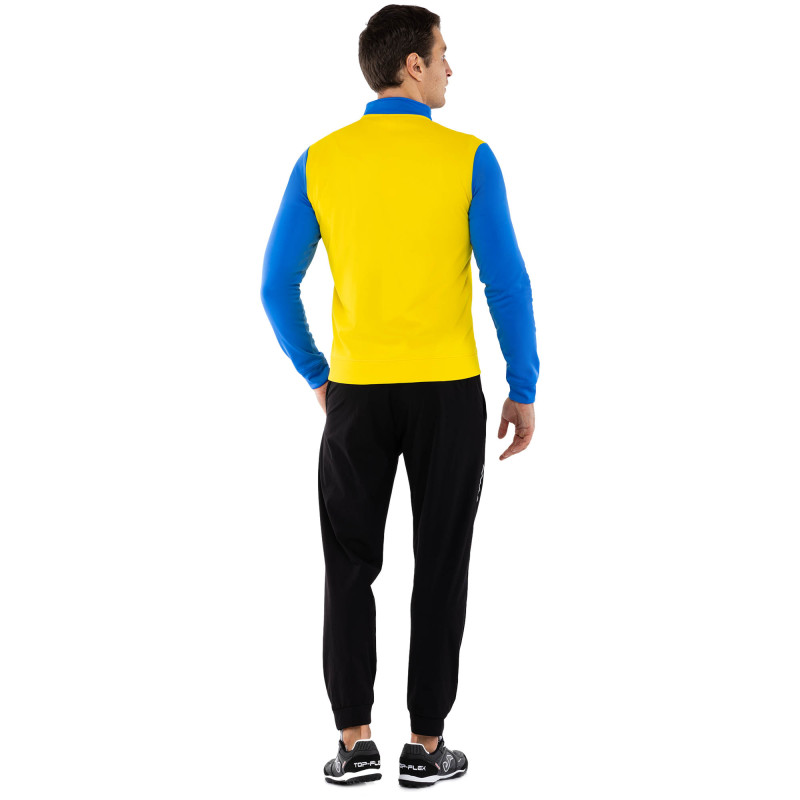 Кофта спортивна на блискавці Joma WINNER 101008-907 XS-XL синій-жовтий