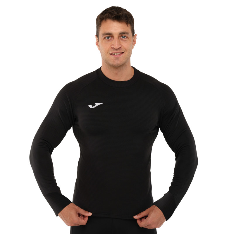 Лонгслів компресійний спортивний Joma BRAMA FLEECE 101015-100 S-XL чорний