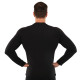 Лонгслів компресійний спортивний Joma BRAMA FLEECE 101015-100 S-XL чорний
