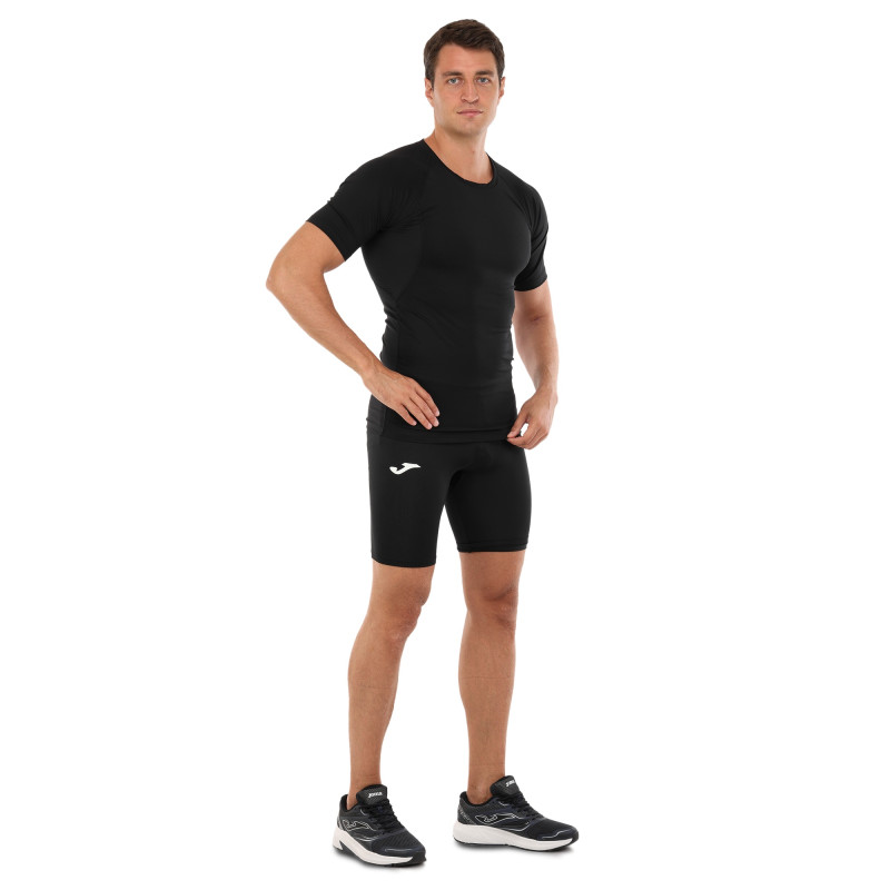 Термошорти для активного спорту чоловічі Joma BRAMA ACADEMY 101017-100 розмір 2XS-XL чорний
