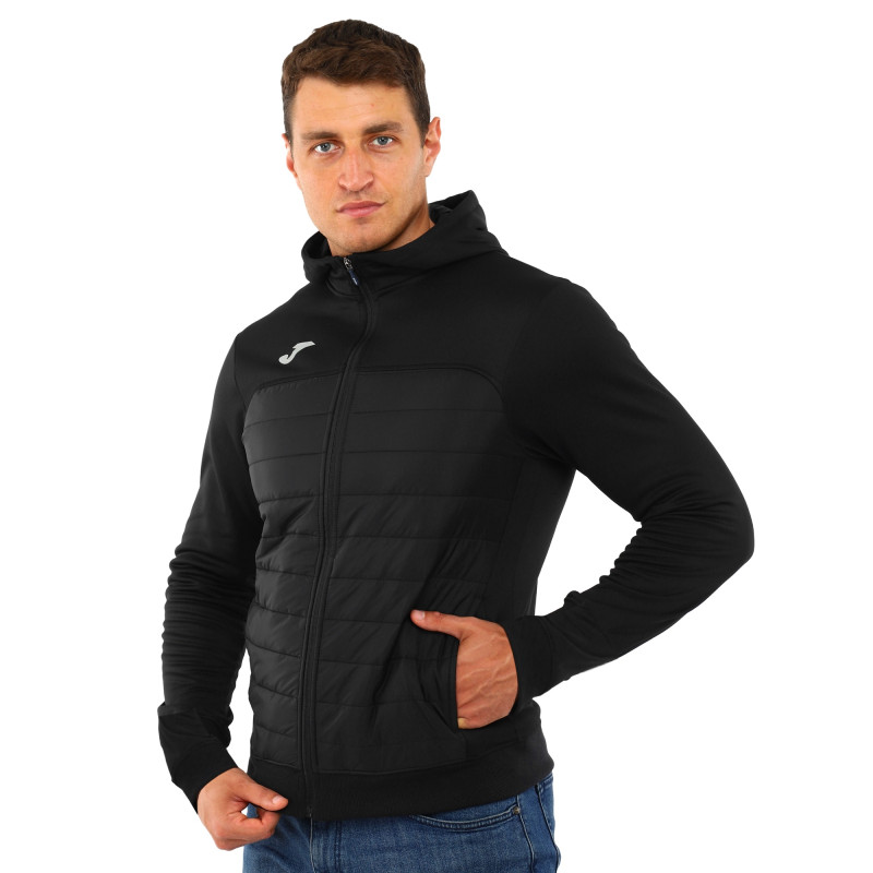 Куртка спортивна Joma BERNA 101103-100 розмір S-3XL чорний