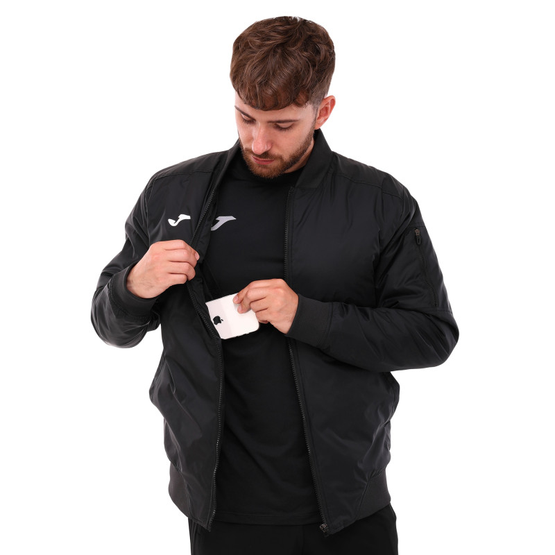 Куртка Бомбер Joma ALASKA 101293-100 розмір S-M чорний