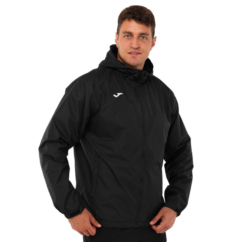 Куртка дощовик з капюшоном Joma ALASKA 101296-100 розмір M-2XL чорний