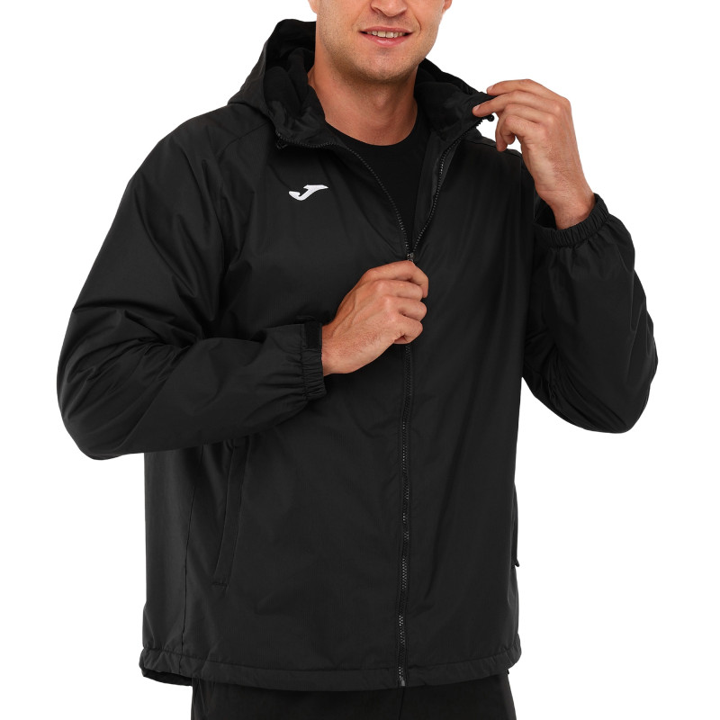 Куртка дощовик з капюшоном Joma ALASKA 101296-100 розмір M-2XL чорний