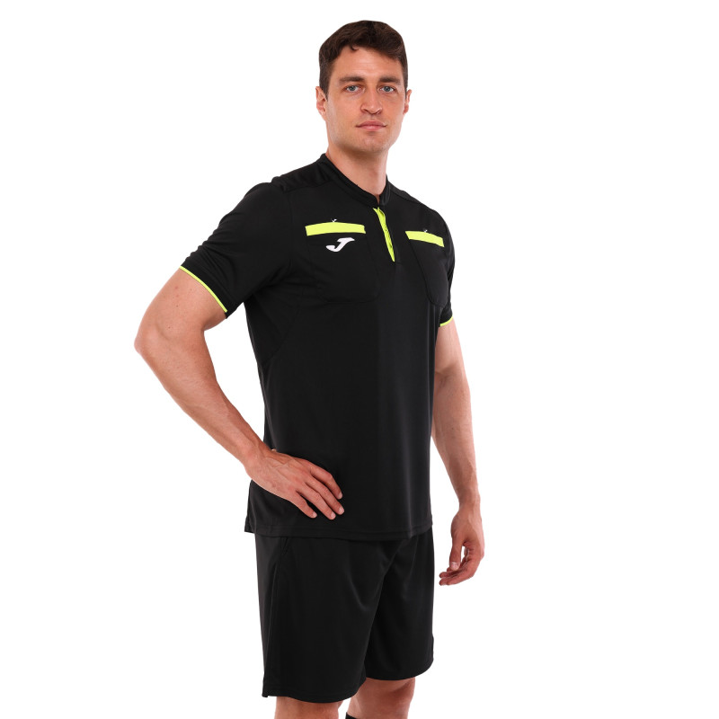 Футболка футбольного судді Joma PERFORMANCE 101299-121 S-2XL чорний