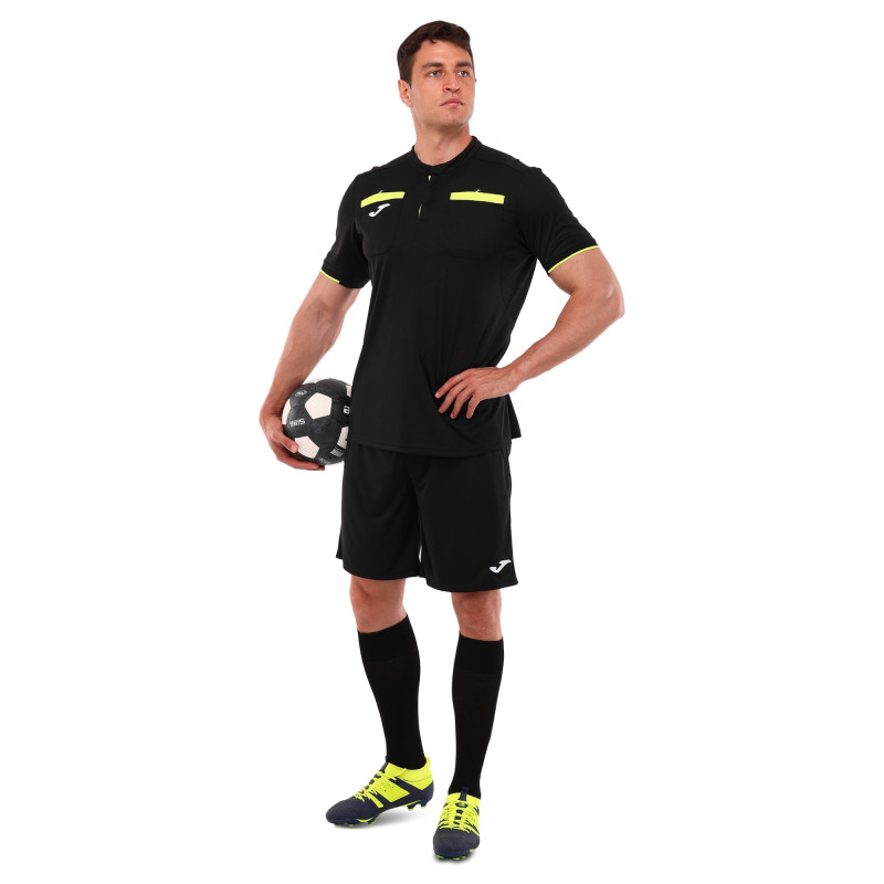 Футболка футбольного судді Joma PERFORMANCE 101299-121 S-2XL чорний