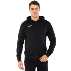 Кофта спортивна на блискавці з капюшоном Joma COMBI 101303-100 S-XL чорний