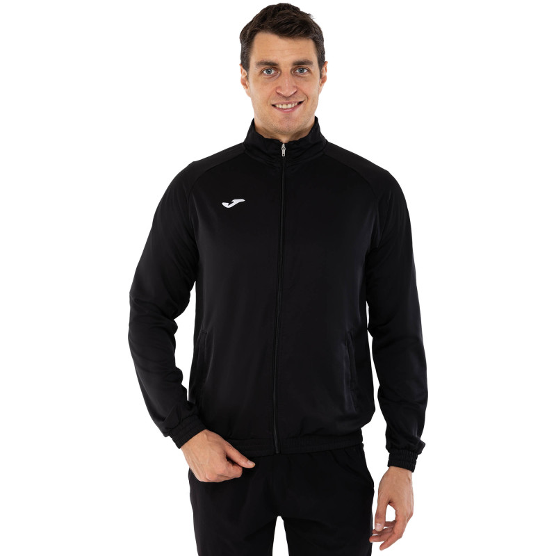 Кофта спортивна на блискавці Joma MICROFIBRA DOHA 101579-100 S-XL чорний