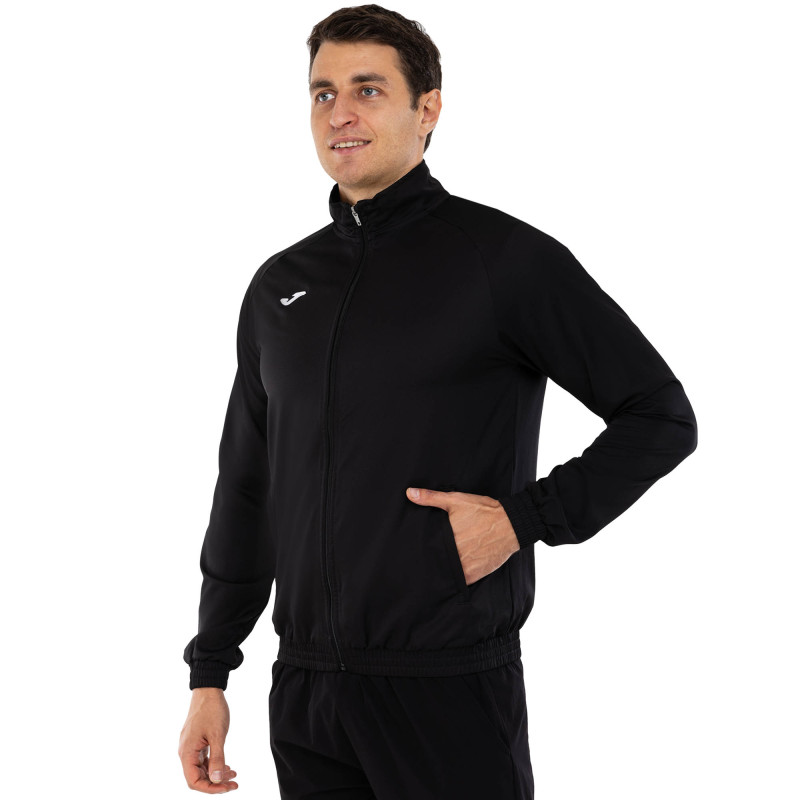 Кофта спортивна на блискавці Joma MICROFIBRA DOHA 101579-100 S-XL чорний