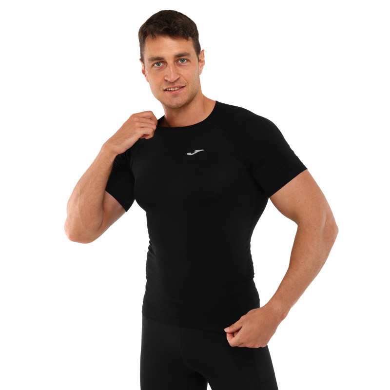 Термофутболка для активного спорту чоловіча Joma BRAMA CLASSIC 101652-100 S-XL чорний