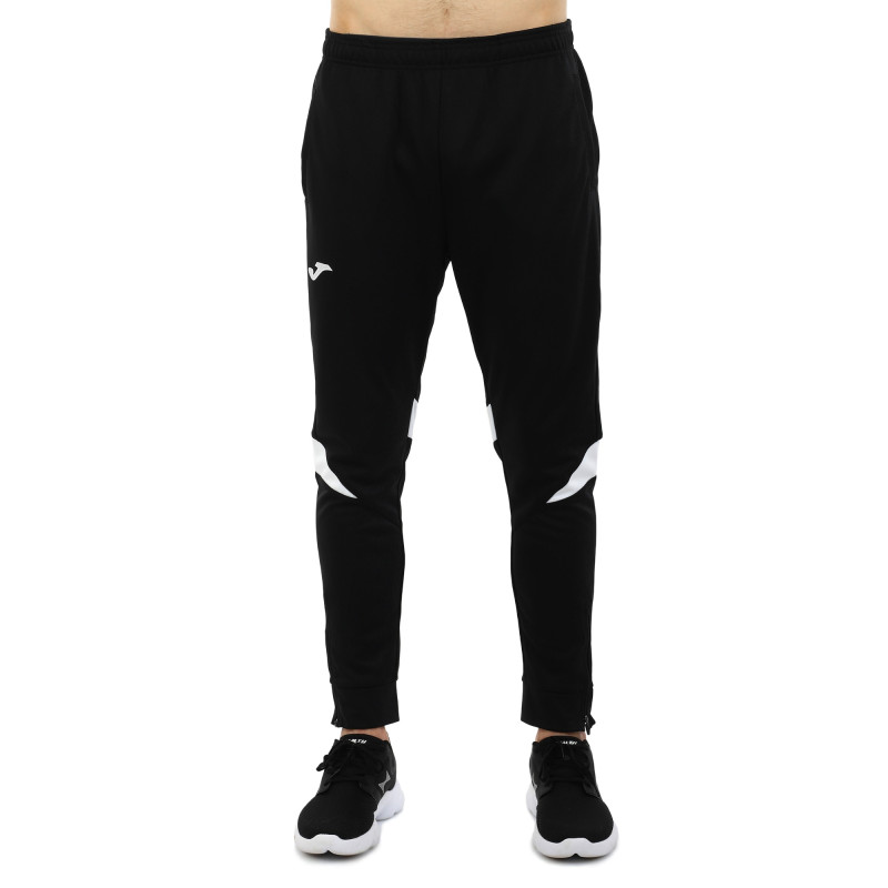 Костюм спортивний кофта на блискавці та штани Joma CHAMPIONSHIP VI 101953-102 6XS-2XL чорний-білий