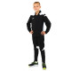 Костюм спортивний кофта на блискавці та штани Joma CHAMPIONSHIP VI 101953-102 6XS-2XL чорний-білий