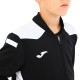 Костюм спортивний кофта на блискавці та штани Joma CHAMPIONSHIP VI 101953-102 6XS-2XL чорний-білий