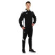 Костюм спортивний кофта на блискавці та штани Joma CHAMPIONSHIP VI 101953-102 6XS-2XL чорний-білий