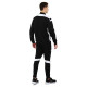 Костюм спортивний кофта на блискавці та штани Joma CHAMPIONSHIP VI 101953-102 6XS-2XL чорний-білий