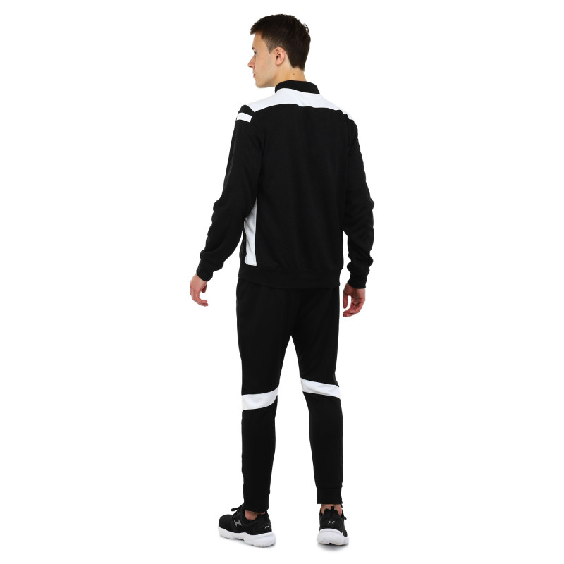 Костюм спортивний кофта на блискавці та штани Joma CHAMPIONSHIP VI 101953-102 6XS-2XL чорний-білий