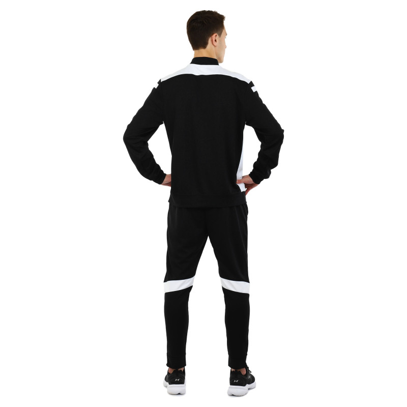 Костюм спортивний кофта на блискавці та штани Joma CHAMPIONSHIP VI 101953-102 6XS-2XL чорний-білий