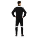 Костюм спортивний кофта на блискавці та штани Joma CHAMPIONSHIP VI 101953-102 6XS-2XL чорний-білий