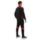 Костюм спортивний кофта на блискавці та штани Joma CHAMPIONSHIP VI 101953-106 6XS-2XL чорний-червоний
