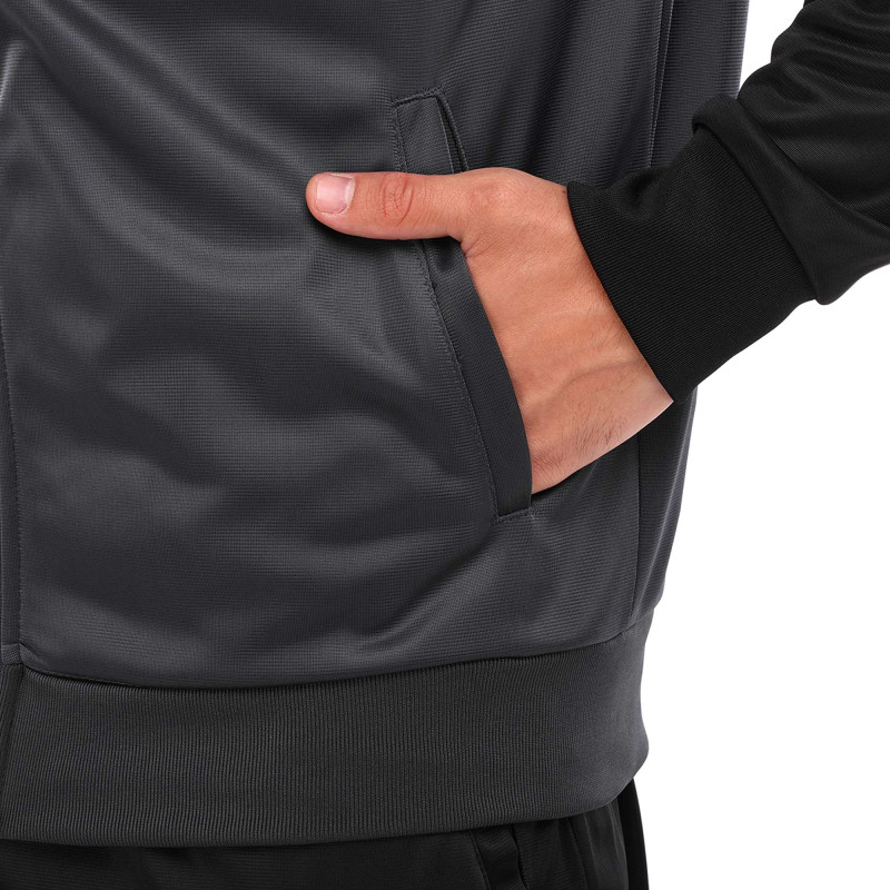 Костюм спортивний кофта на блискавці та штани Joma ACADEMY IV 101966-151 6XS-XL чорний