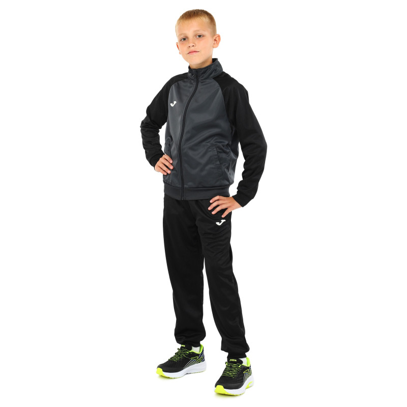 Костюм спортивний кофта на блискавці та штани Joma ACADEMY IV 101966-151 6XS-XL чорний