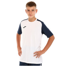 Футболка чоловіча Joma ACADEMY IV 101968-203 4XS-3XL білий-темно-синій