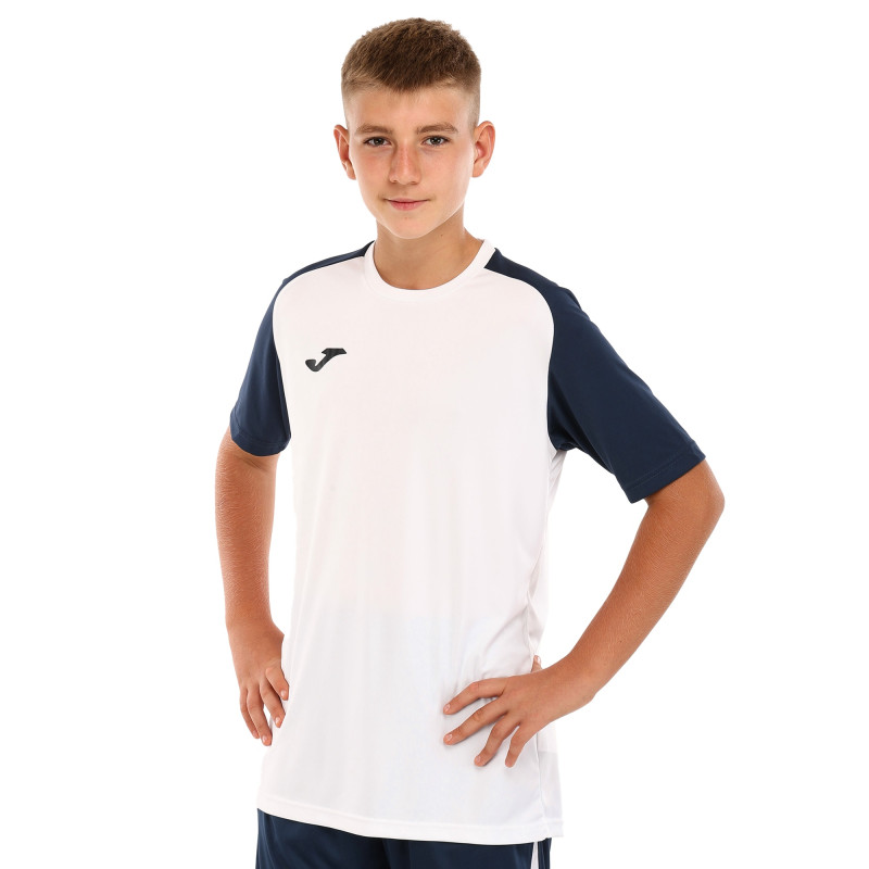 Футболка чоловіча Joma ACADEMY IV 101968-203 4XS-3XL білий-темно-синій