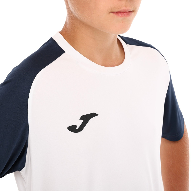 Футболка чоловіча Joma ACADEMY IV 101968-203 4XS-3XL білий-темно-синій