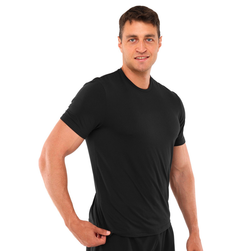 Футболка чоловіча Joma INDOOR GYM 102120-100 S-XL чорний