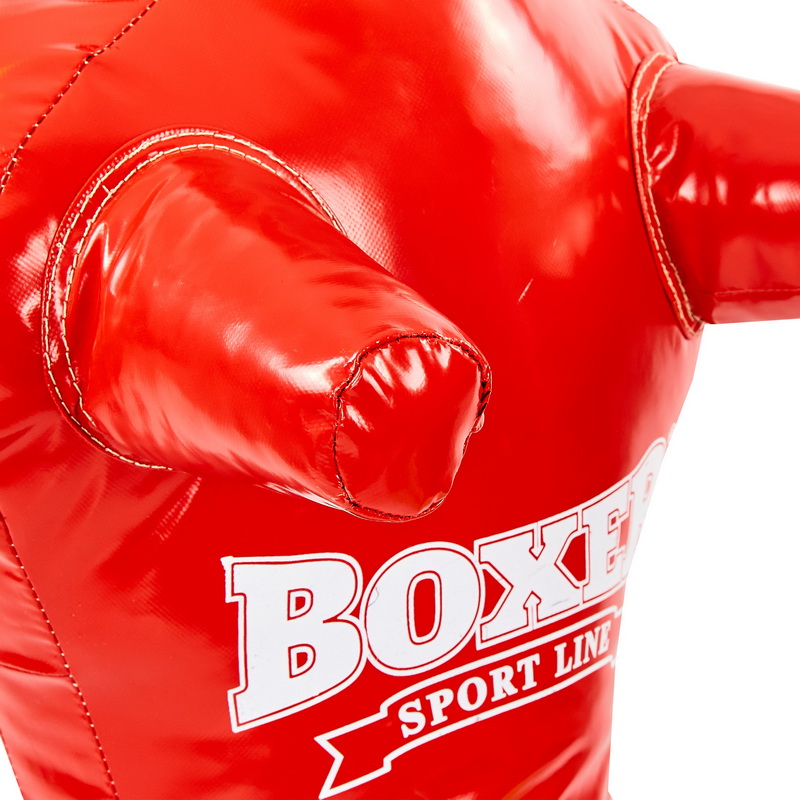Манекен борцовський тренувальний Силует одноногий PVC BOXER 1022-01 кольори в асортименті
