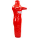 Манекен борцовський тренувальний Силует одноногий PVC BOXER 1022-02 кольори в асортименті