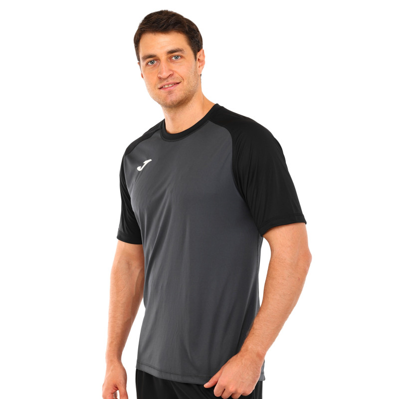 Футболка чоловіча Joma ACADEMY IV 102218-151 4XS-2XL сірий-чорний