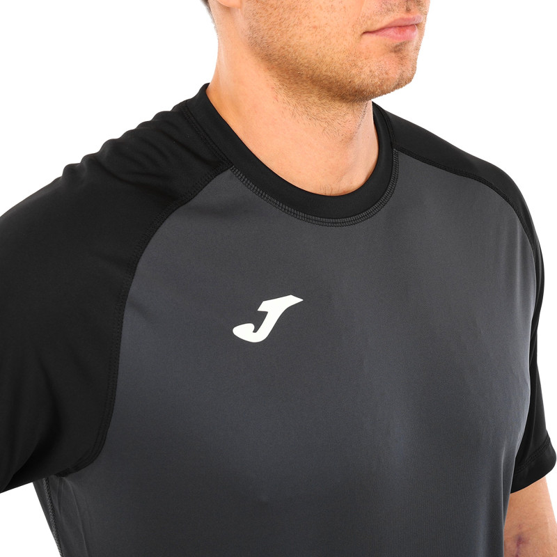Футболка чоловіча Joma ACADEMY IV 102218-151 4XS-2XL сірий-чорний