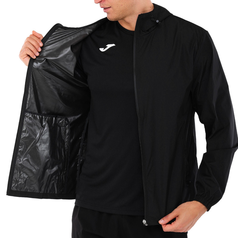 Вітрівка спортивна Joma PELITE VIII 102235-100 S-2XL чорний