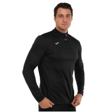 Лонгслів спортивний на блискавці Joma RUNNING NIGHT 102241-100 S-XL чорний